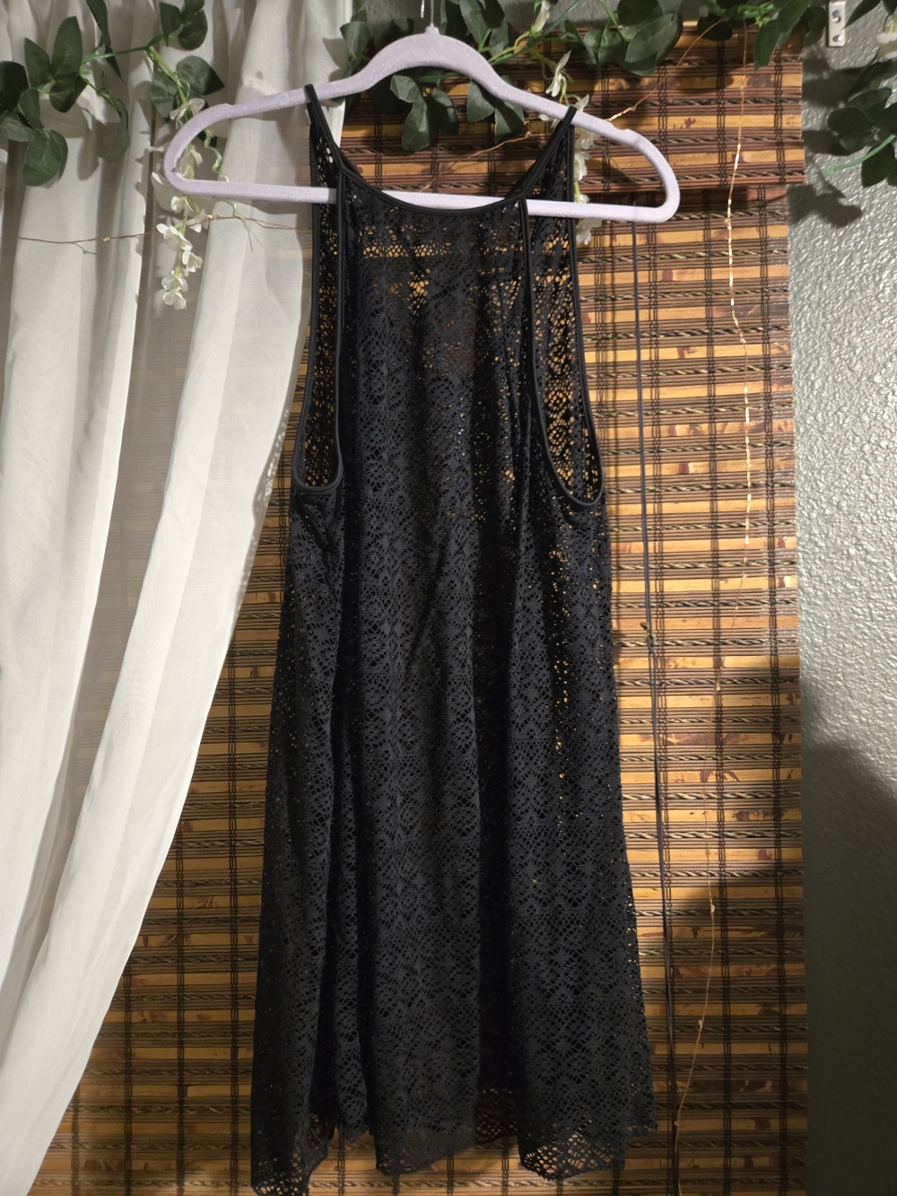 TORRID Black Lace Cover up Or Nightie